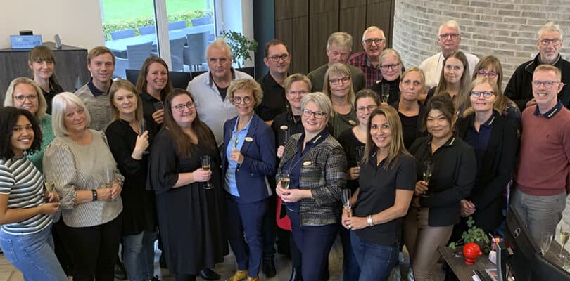 Teamet hos Regnskab & Administration i Brenderup på Fyn